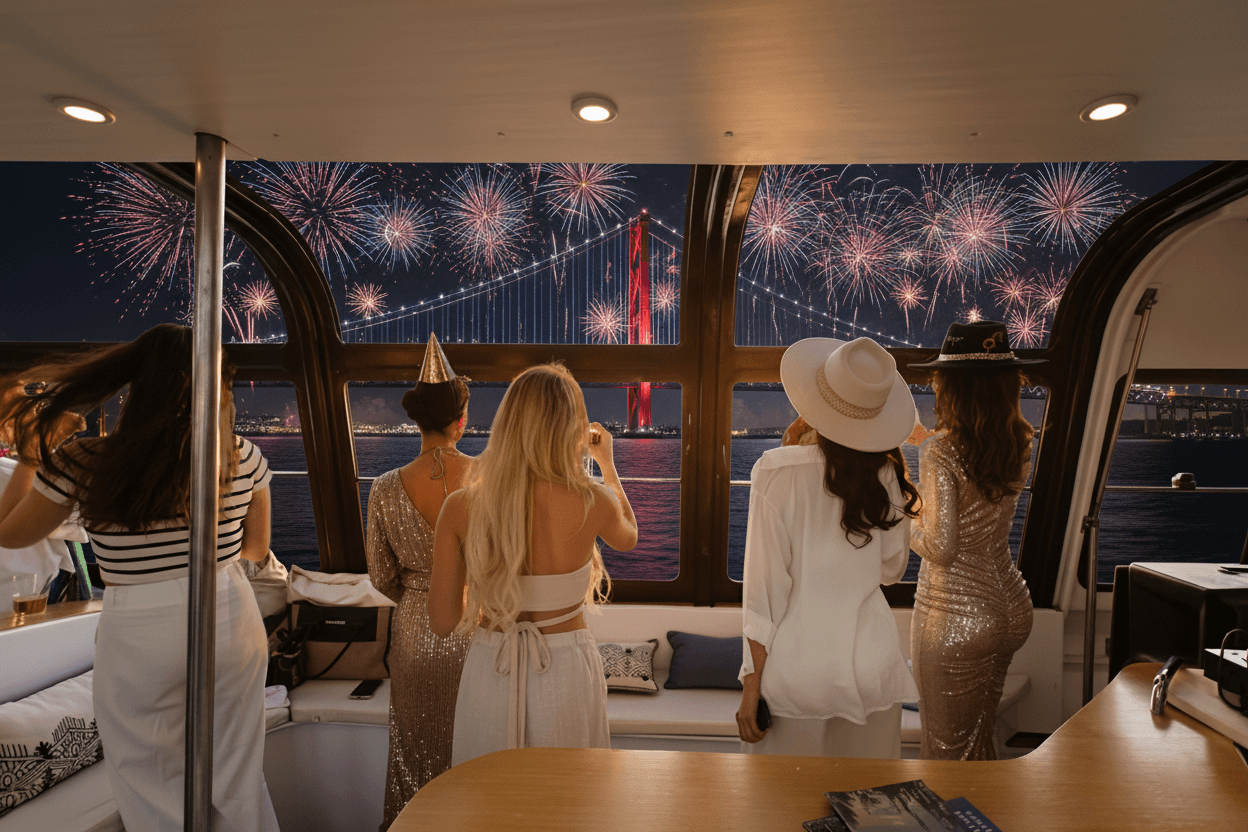 🎆 New Year’s Eve Luxury Boat – DJ, Buffet & Open Bar - Image 10