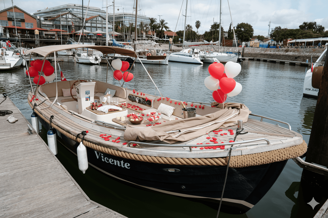 ❤️Romantic Sunset Pizza – Sparkling Wine & Chocolate Fondue - Photo 3